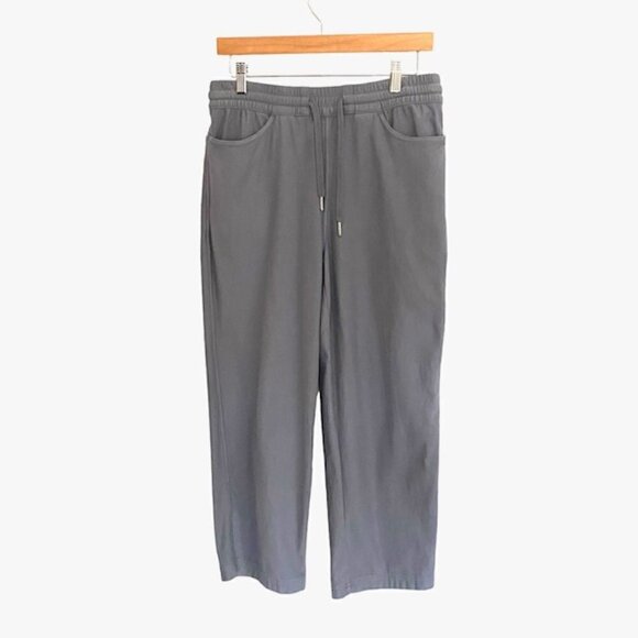 Athleta Farallon Grey Pull On Pants S/P P/P - Picture 2 of 4